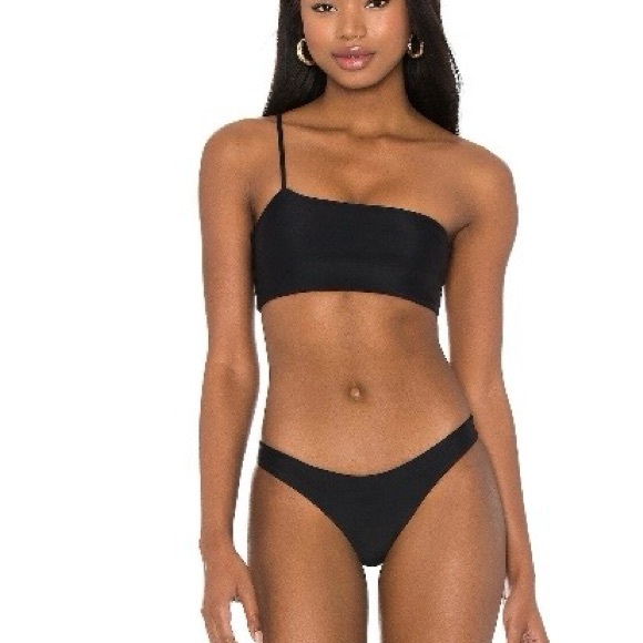 Lovers + Friends Other - Lovers+ Friends Cyan Black Women's Swimwear Set